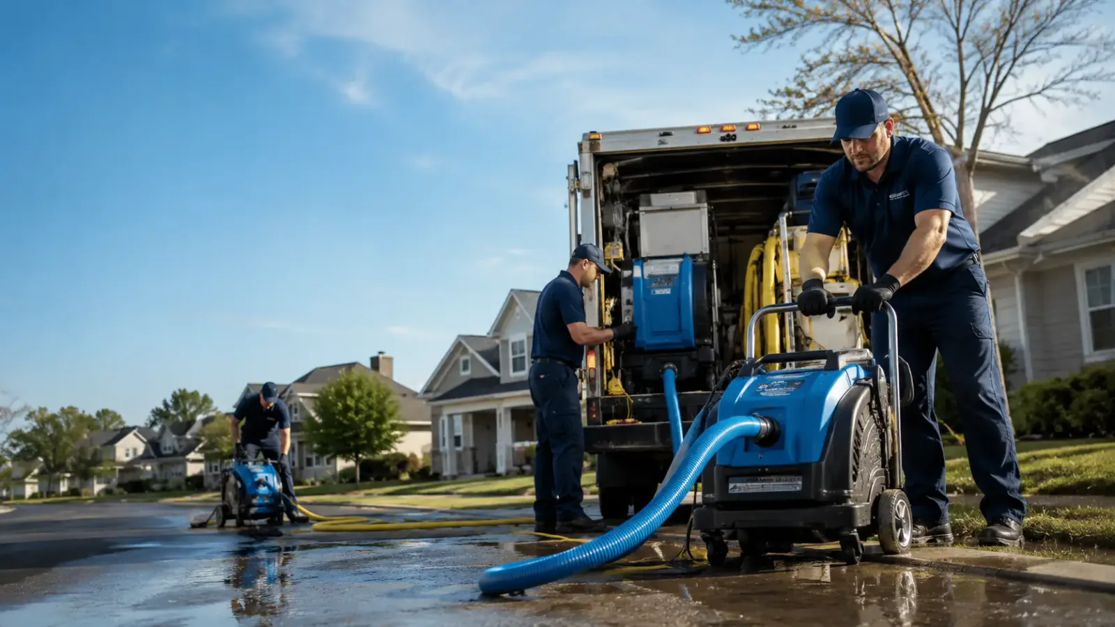 Flood Damage Cleanup in Cave Creek, AZ